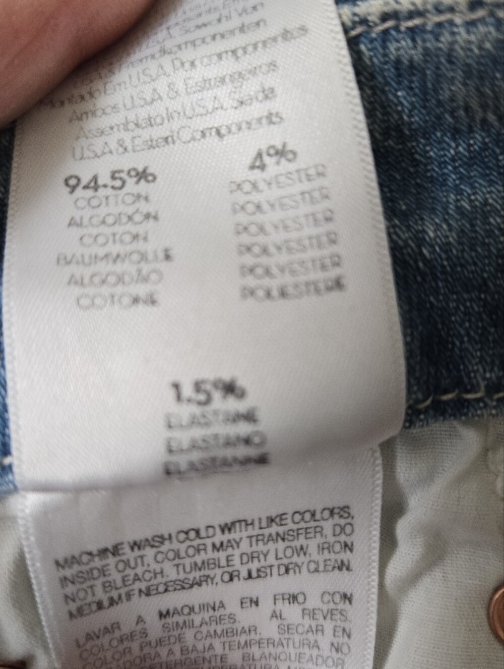 MOTHER High Waisted Looker‎ Ankle Fray Drinking By the Pool Jeans size 29 Skinny - Picture 16 of 16